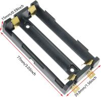 HB2S-SMD держатель  двух аккумуляторов 18650 на плату (FUT-18650-2)