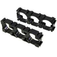 Модульный крепеж для батареи 18650, 3 ячейки, холдер-кронштейн наборный (97901)