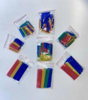 HST-400 набор термоусадочных трубок 45мм (FUT-400)