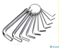 BS423198 набор шестигранных ключей HEX 8 шт на кольце