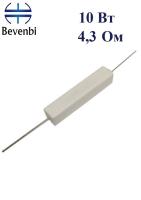 SQP   4.3ohm 10 w ±5% резистор керамический