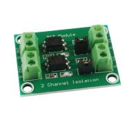 PC817 2 канала, плата гальванической развязки сигнала (2223)
