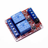 2CH 12V модуль реле с опторазвязкой для Ардуино