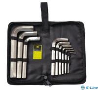 BS422807  набор шестигранных ключей 8 шт в чехле