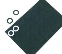 Изоляционная прокладка для 18650*1, 100шт на листе 365*100*3мм, самоклеящаяся