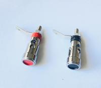 STN2 Red Black Терминал акустический нажимного типа пара