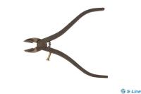 ИН-0011 кусачки боковые прямые с витой пружиной и упором