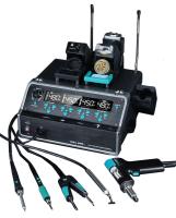 YIHUA948D-V п/с 5 в 1: паяльник C210, мини-фен, демонтажный паяльник, термопинцет, вакуумный пинцет