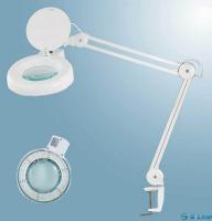 8606L лупа лампа настольная, х3, струбцина, 90 LED