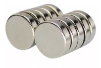 D15X5mm, Disc, N35H неодимовый магнит, 4,5кг., NiCuNi