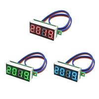 Вольтметр цифровой 0,36-4 DC 0-100V BLUE (4092-B)