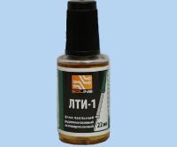 Флюс паяльный ЛТИ-1, радиомонтажный активированный, флакон с кистью 22мл