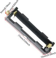 HB1S-SMD держатель  аккумулятора 18650 на плату (FUT-18650-1)