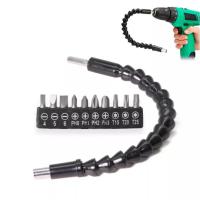 LSC-1 набор бит 10шт. с гибким удлинителем 290mm