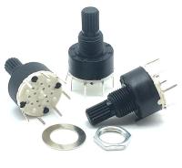 SR16 1-8 поворотный переключатель DC 60В, 0.3А (FUT-1131)