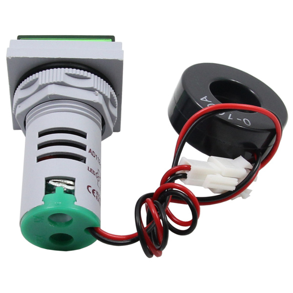 VA22S-BLUE-500-100 Цифровой вольтметр амперметр  (4093-B)