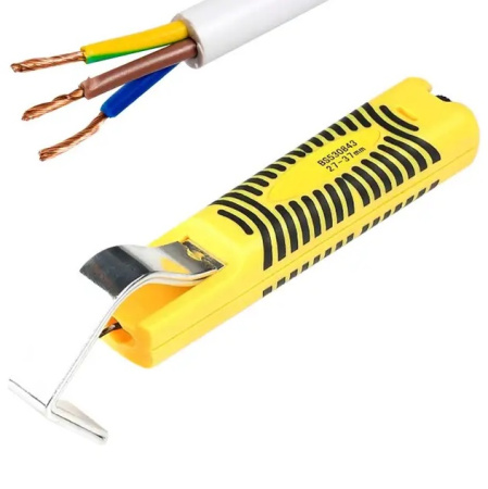 BS530843  стриппер для круговой зачистки  мощных кабелей , 27-37 mm