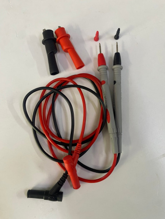 PT1034 щупы мультиметра силикон с крокодилами 20A  93cm  20awg