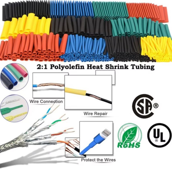 HST-280 набор термоусадочных трубок 45мм (FUT-280)