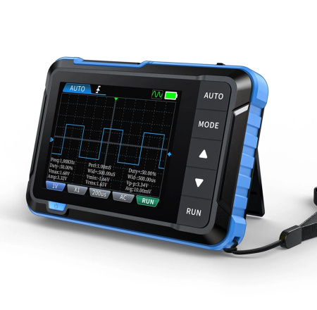 DSO153 2в1 осциллограф+генератор сигналов, портативный,1 MHZ, 5MSa/s, USB, экран 2,8'