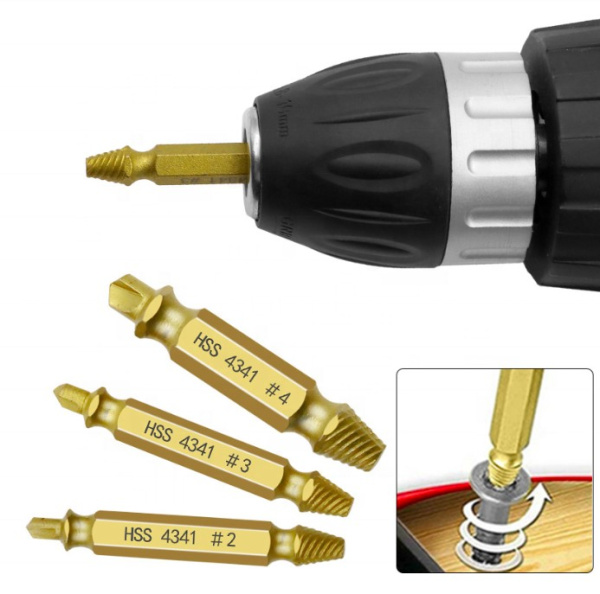 HSS4341 Набор экстракторов для шурупов 6шт.