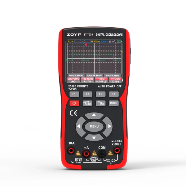 ZT-703S Осциллограф-мультиметр 2 канала 50MHZ