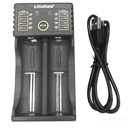 97082 LiitoKala Engineer Lii-202 для Ni-MH, Li-ion и LiFePO4, универсальное 2-х местное ЗУ