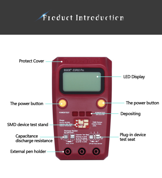 ESR02pro измеритель LCR
