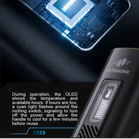 JM-Y10 PRO Портативный ультразвуковой резак и полировщик 2в1 мощностью 35 Вт