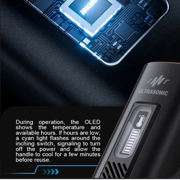 JM-Y10 PRO Портативный ультразвуковой резак и полировщик 2в1 мощностью 35 Вт