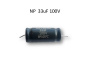 NP   33 uF 100V±10%  -40 +105C Low ESR неполярный электролитический конденсатор  13*31