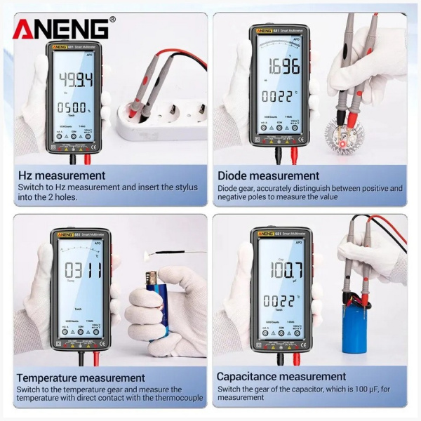 ANENG 681 мультиметр цифровой SMART