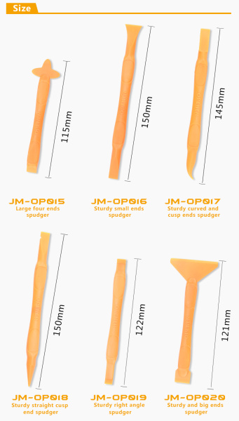 JM-OP16    Набор инструментов для вскрытия корпусов мобильной техники 6шт.