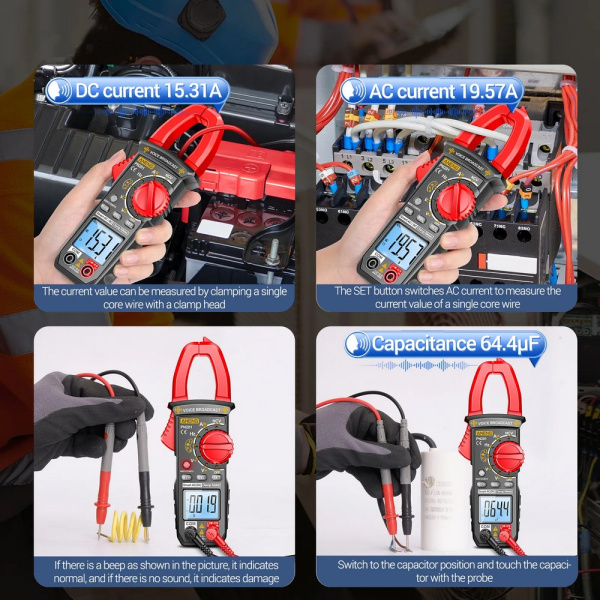 ANENG PN201 токовые клещи постоянного тока 4000 ANENG PN201 токовые клещи постоянного тока 4000