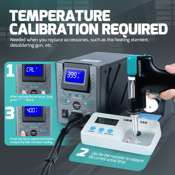 YIHUA948D-I 110W демонтажная паяльная станция