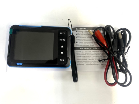 DSO153 2в1 осциллограф+генератор сигналов, портативный,1 MHZ, 5MSa/s, USB, экран 2,8'
