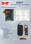 M-266FT Токовые клещи 1999 отсчетов, LCD экран