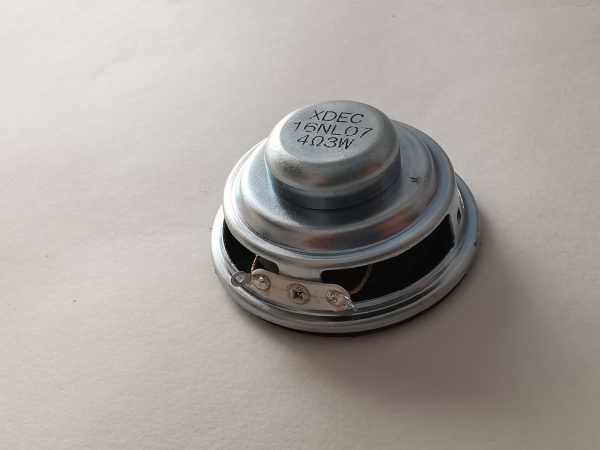 50Y04-T16NL07  Динамик широкополосный 3Вт.