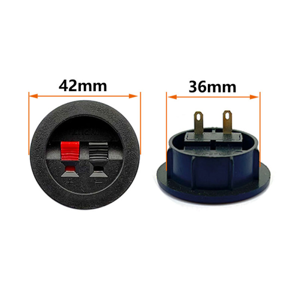ST WP2-9A Терминал акустический круглый, зажим