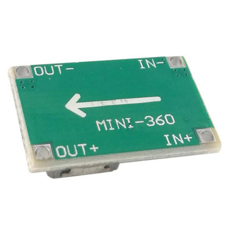 Mini360 DC-DC преобразователь напряжения 4.75-23V to 1.0-17V 1.8A (M3258-1)