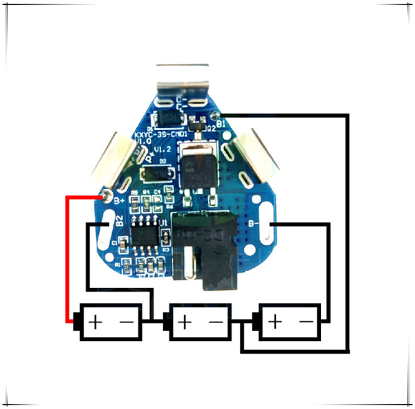 KXYC-3S CM01 BMS контроллер заряда-разряда для 3-х Li-Ion