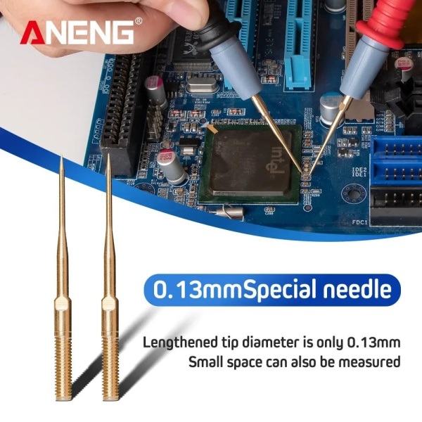 PT1010  щупы мультиметра набор 20A 153cm  PVC 42core  Gold