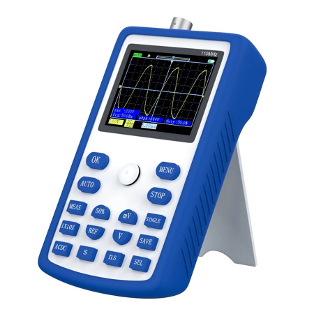 1C15 осциллограф цифровой портативный 110 MHZ, 500MSa/s, экран 2,4'