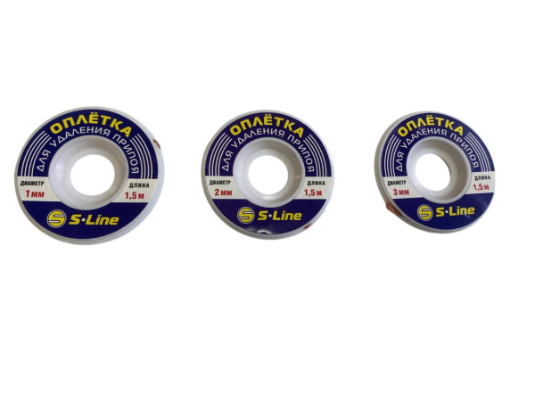 ZD-180 1.0 mm Оплетка для удаления припоя