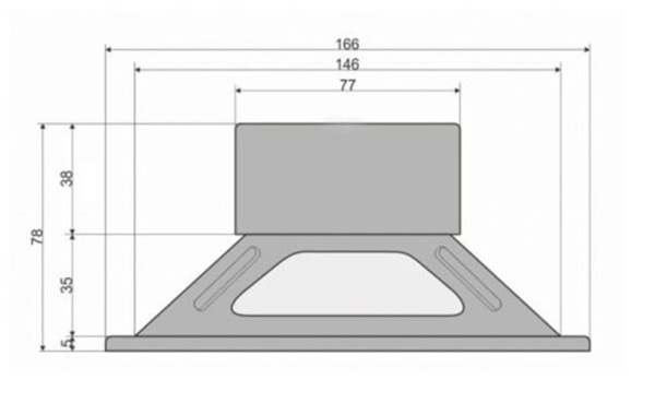 F-6 Динамик широкополосный  D166 мм,   40Вт, 8 Ом, 43-17к Гц,  94 дБ Lii