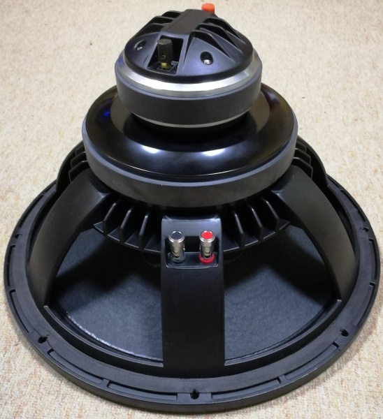 MR15-9T Динамик коаксиальный НЧ 500Вт, 8Ом, 91дБ, 395мм, ВЧ 60Вт, 75мм