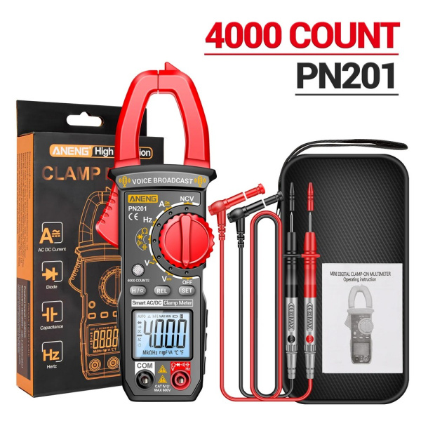 ANENG PN201 токовые клещи постоянного тока 4000 ANENG PN201 токовые клещи постоянного тока 4000