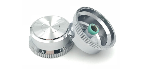 CK 3816S Ручка регулировки серебристая пластик CK 3816S Ручка регулировки серебристая пластик