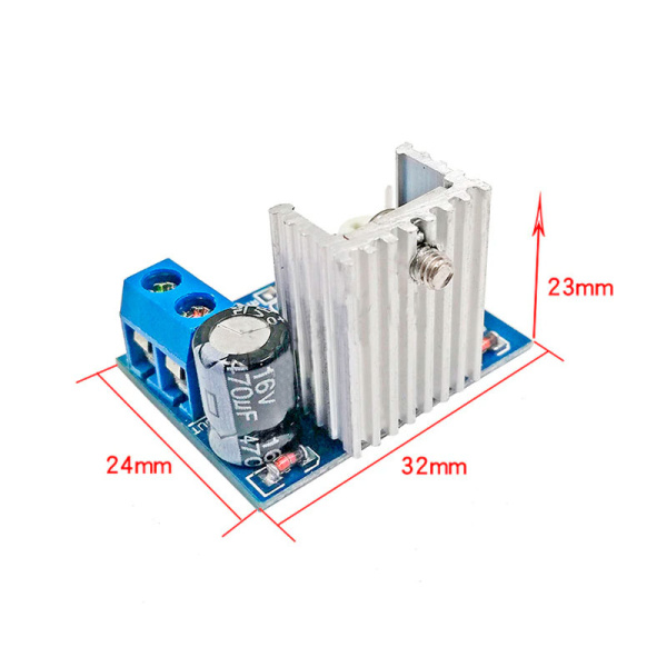 TDA2030A 18W mono плата усилителя звука Class AB  6-12V (M3968)