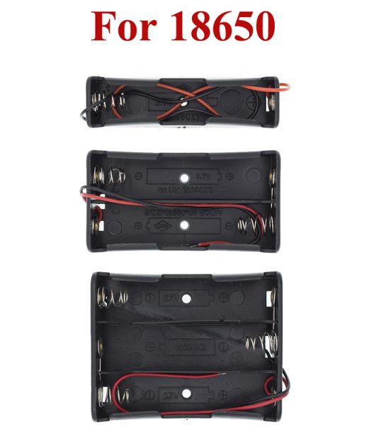 HB3S Держатель 3 аккумуляторов 18650, провод (2233)